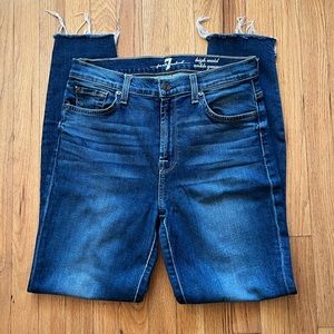 7 for all Mankind high waist jeans
